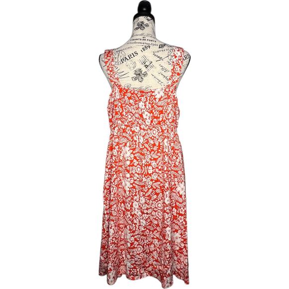 Market & Spruce (M) Adjustable Button Straps Smocked Back Dress - Stitch Fix - Picture 3 of 13